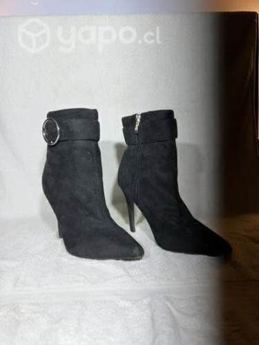 Botines negros Via Uno 38 Eur