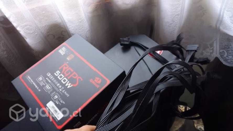 Fuente de poder RedDragon 500w certificación