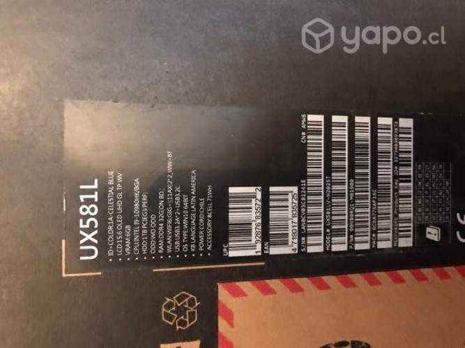 ASUS Portátil ZenBook Pro Duo 15 OLED UX581L