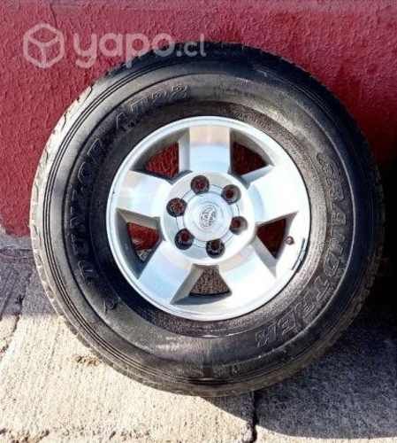 Juego de 5 Llantas Toyota originales aro 16