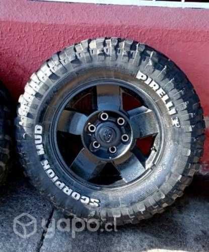 Juego de 5 Llantas Toyota originales aro 16