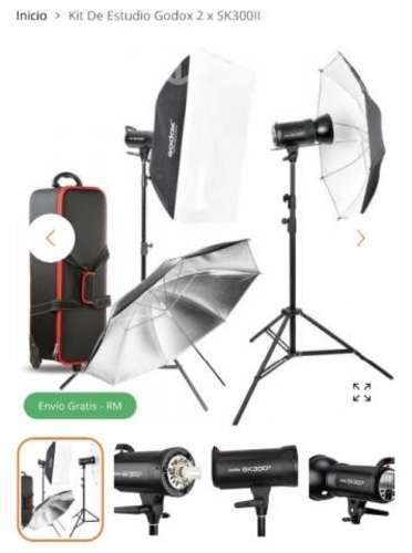 Kit De Estudio Godox 2 x SK300II