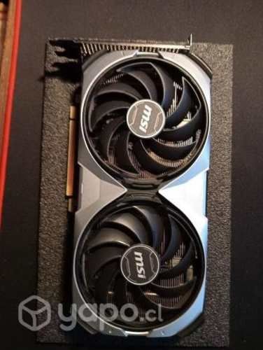 Tarjeta De Video Rtx 4070 12gb Super Msi Ventus 2x