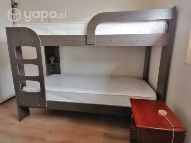 Camarote 1 Plaza Decocasa + 2 Colchones 1 Plaza