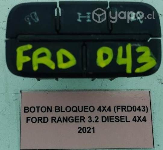 Boton Bloqueo 4x4 (FRD043) Ranger 3.2 Diesel 2021