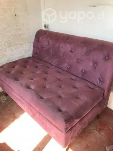 Futon baul terciopelo