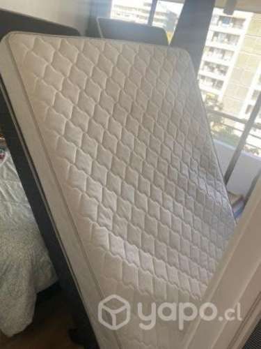 Cama 2 plazas colchon rosen más bases divididas