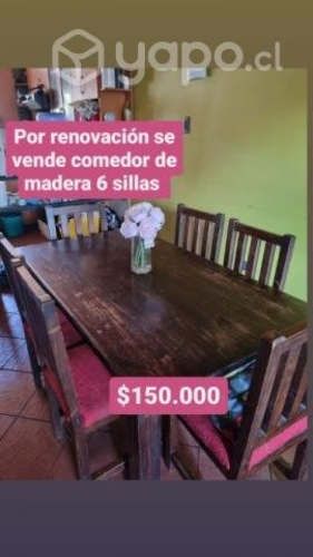 Comedor madera