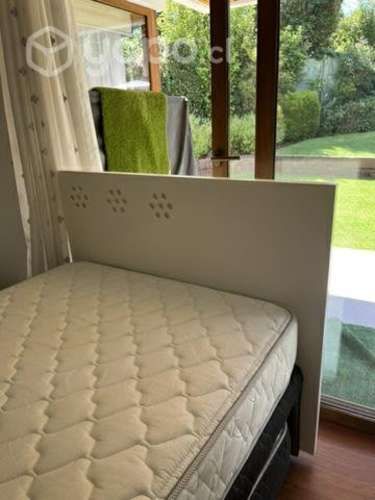 Respaldo cama flores