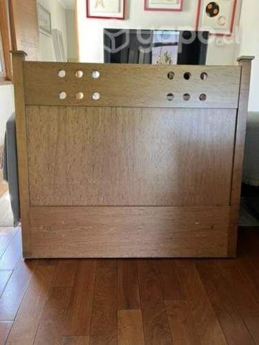 Respaldo 1,5 plazas madera