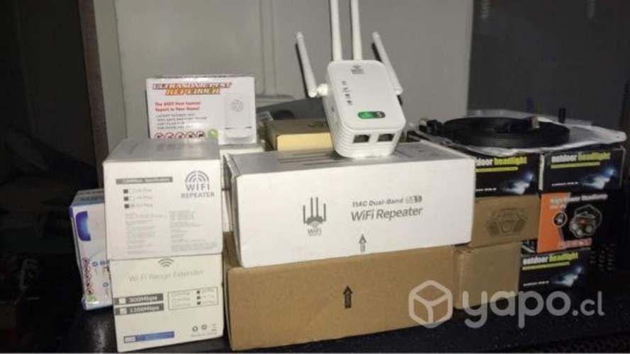 Repetidor Extensor WIFI inalámbrico y Router