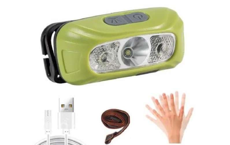 Linterna frontal portátil (NO USA PILAS)