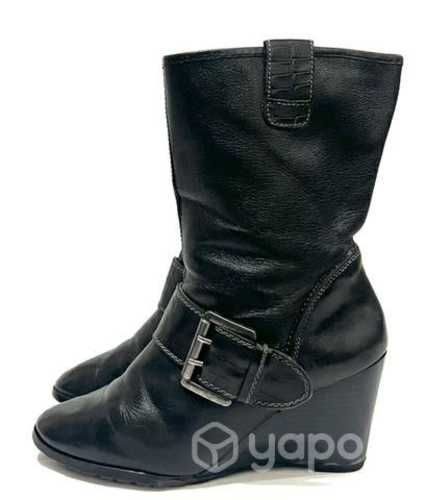 Botin Taco Chino Marca Bruno Rossi N°37 Negro