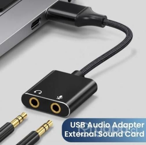 Tarjeta De Audio Usb Microfono Audio Pc