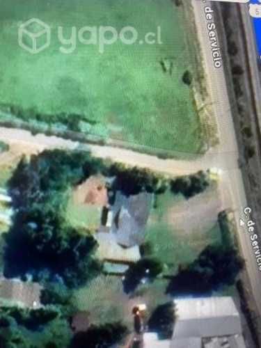 Terreno con casa sector metrenco