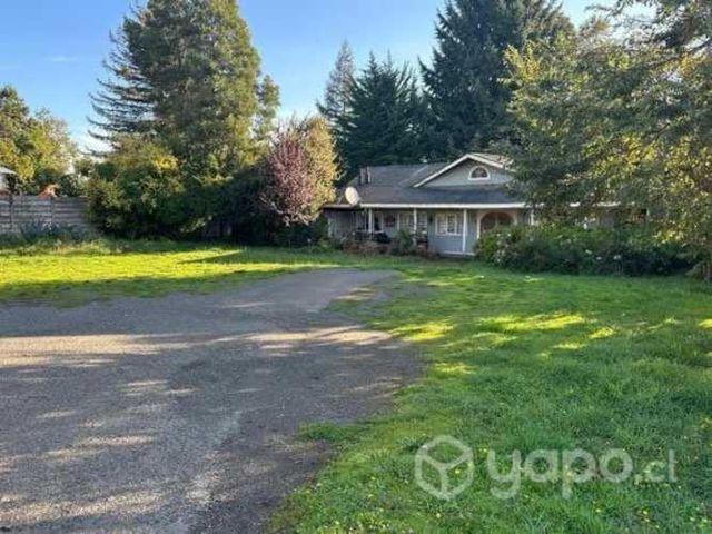 Terreno con casa sector metrenco