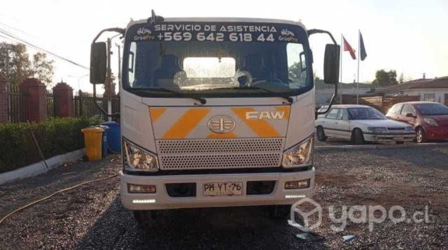 Grúa cama hidráulica