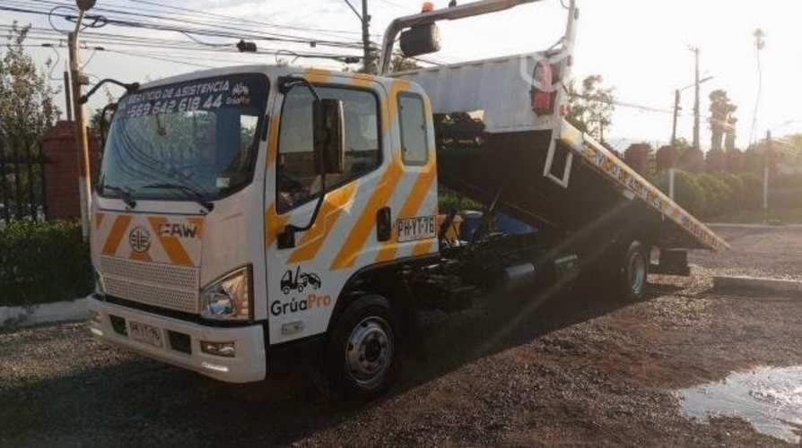 Grúa cama hidráulica