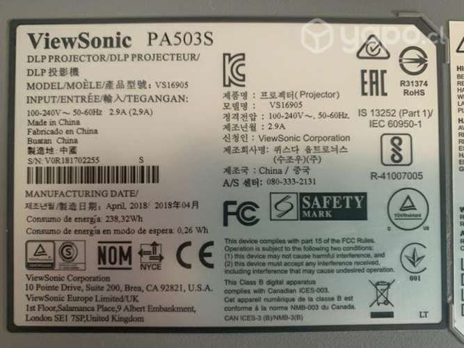 Proyector View Sonic