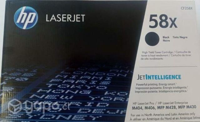 Tóner Lasertjet 58x nueva sellada