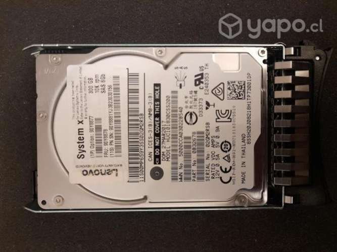 90Y8877 90Y8878 IBM HD 300Gb SAS 10K 2.5" SystemX