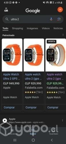 Smartwatch ultra 2 apple