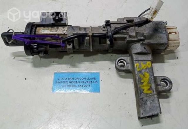 Chapa Motor Con Llave (NNG260) Nissan Navara HD