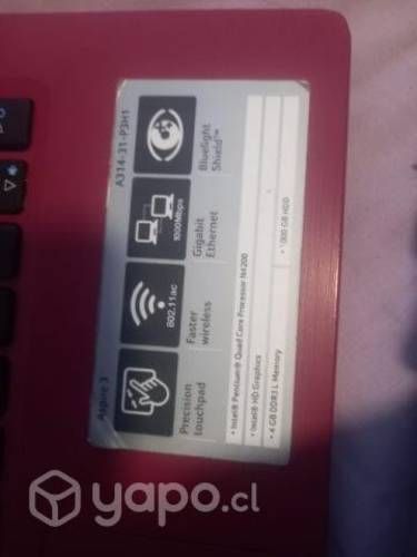 Notebook Acer aspire 3