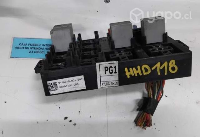 Caja Fusible Interior (HHD118) Hyundai HD35 2.5 Di