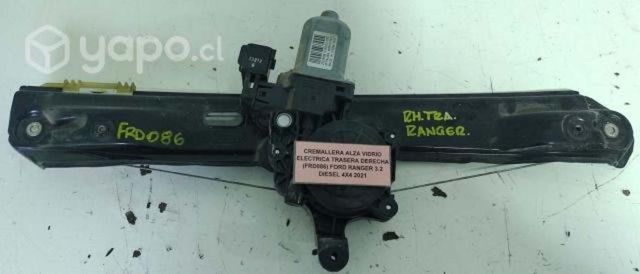 Cremallera Alza Vidrio Elect Tras Der Ranger 2021