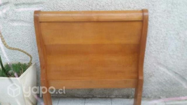 Respaldo De Madera 1 Plaza