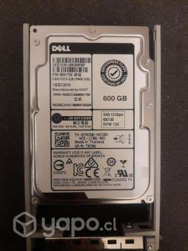 Dell 600 GB 6G 15K 2.5 HP SAS P/N TRCN6
