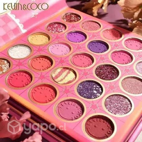Paleta de sombras 59 colores Kevin&coco