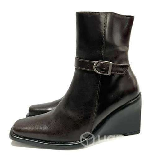 Botín Taco Chino 100% Cuero Marca Marquis N*36