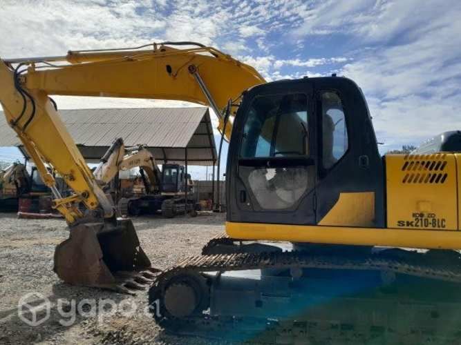 Excavadora Kobelco SK 210 Lc Año 2011