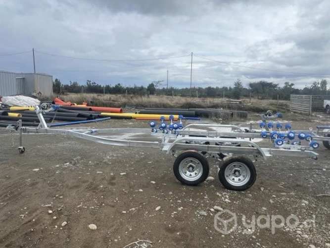 Carro trail para bote 5 Hasta 7 mt