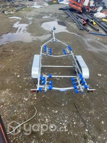 Carro trail para bote 5 Hasta 7 mt