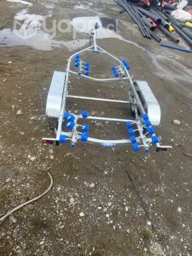 Carro trail para bote 5 Hasta 7 mt