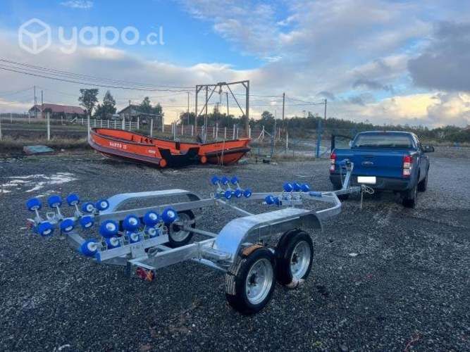 Carro trailer para botes hasta 7mts