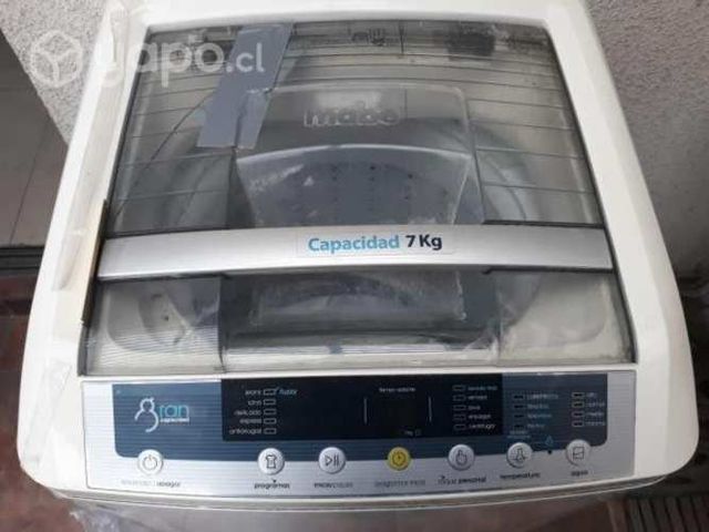 Lavadora de ropa mabe usada 7 kgrs