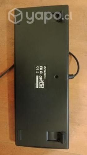 Teclado mecánico switches opticos