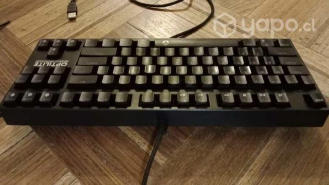 Teclado mecánico switches opticos