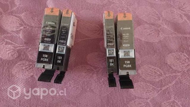 Tinta original negra para impresoras Canon