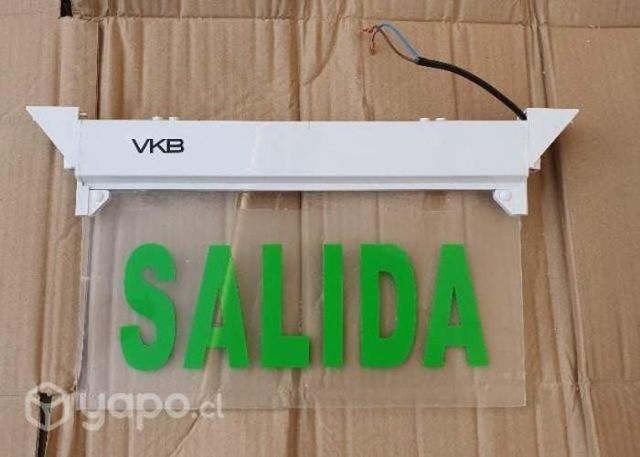 Señaletica Led emergencia