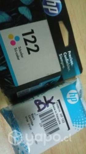 Packs de tintas hp 122 colores originales