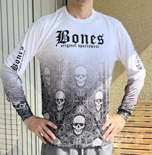 Polera deportiva manga larga Long Sleeve Skull