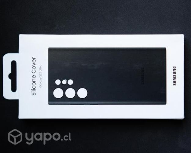 Carcasa Samsung S22 Ultra Silicona Original - Nuev
