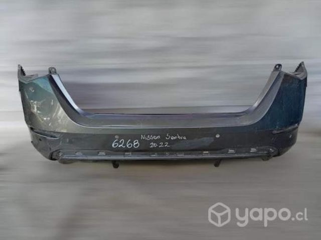 Parachoque trasero nissan sentra 2020-2022