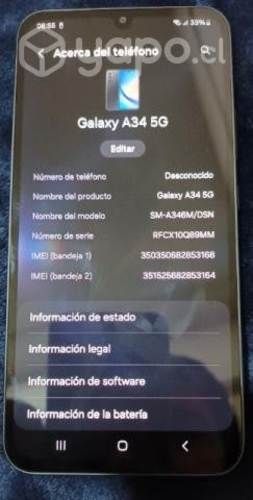 Samsung Galaxy A34 5g
