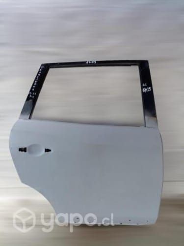 Puerta trasera rh chevrolet new sail 2017-2021